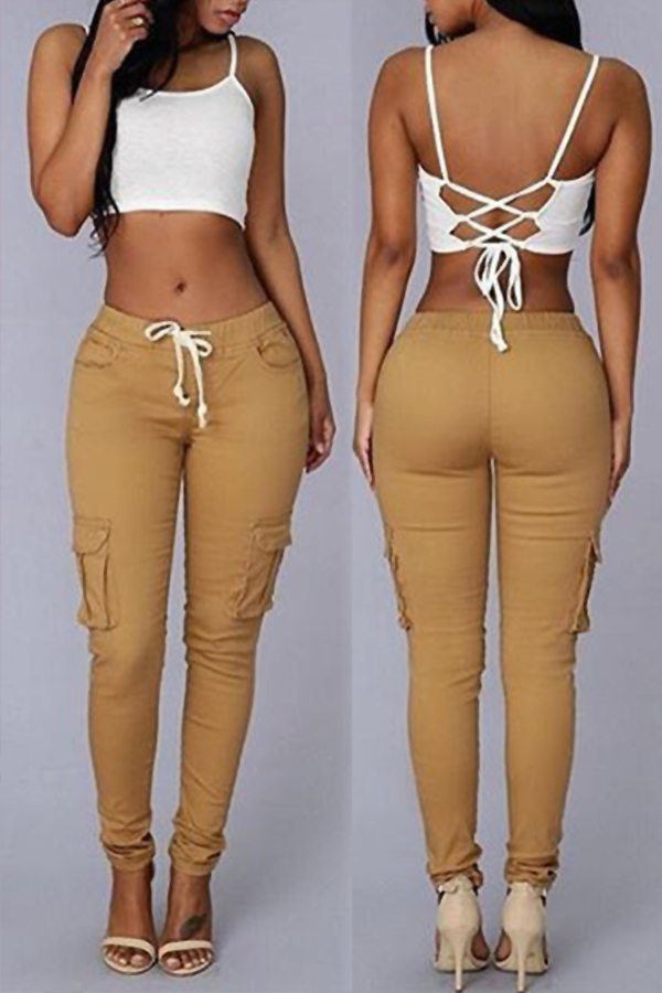 womens skinny khaki pants