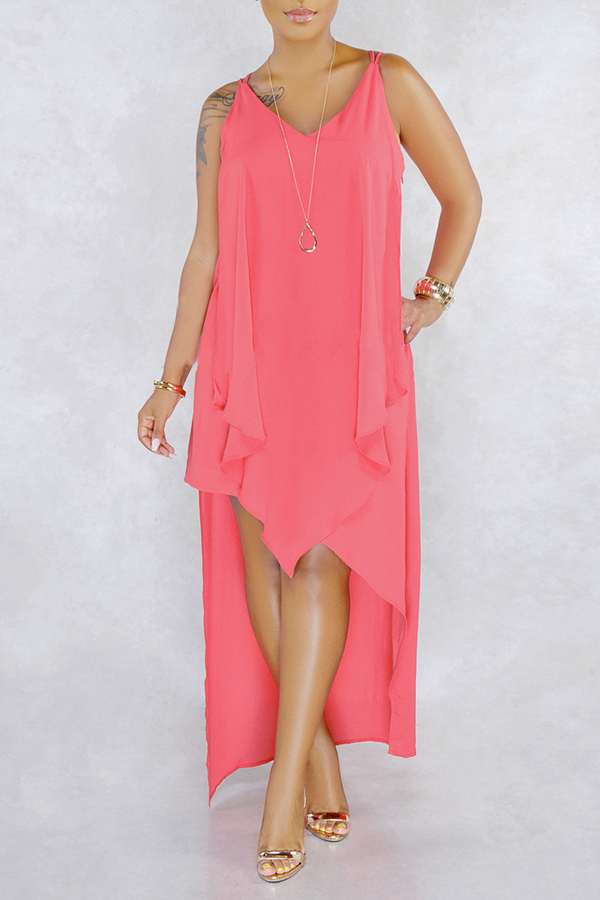 Light Pink V Neck Long Wedding Dresses Retro Puffy A Line Women Wedding Gowns Flowers Appliques 