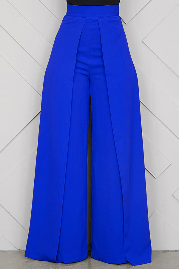 Lovely Casual Loose Blue PantsLW | Fashion Online For Women ...