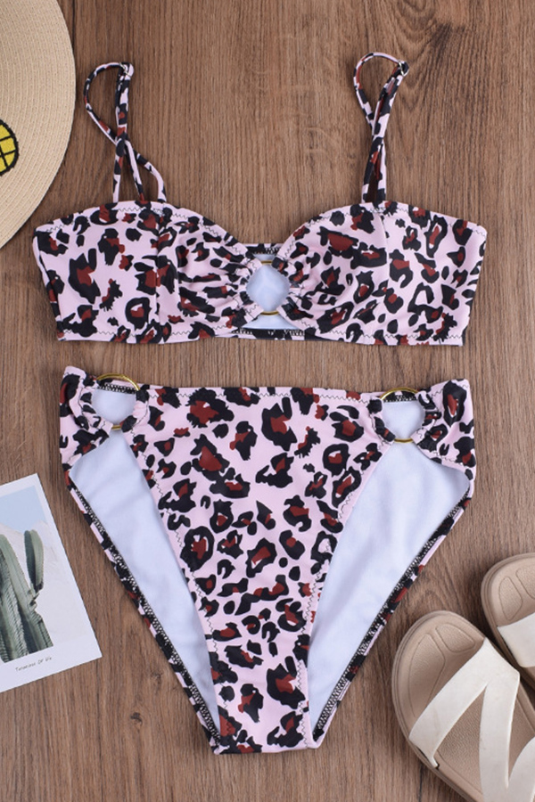 Lovely Leopard Print Bathing Suit Two-piece SwimsuitLW | Fashion Online ...