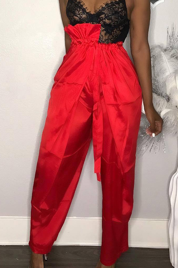 lace up red bottoms