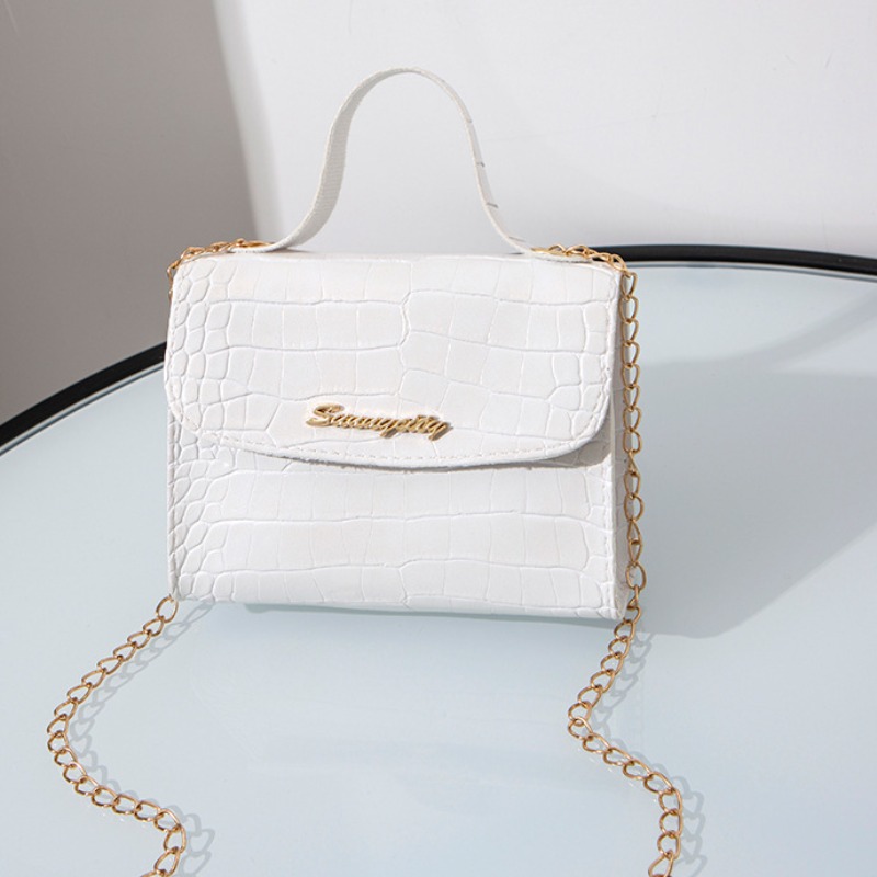 lovely Trendy Chain Strap White Crossbody BagLW | Fashion Online For ...